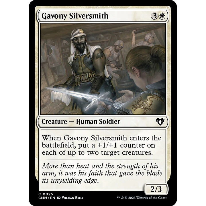 Gavony Silversmith | Inglés | NM | CMM 1