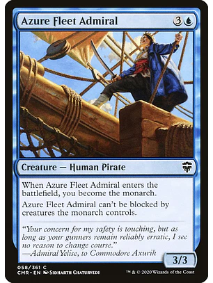 Azure Fleet Admiral | Inglés | NM | CMR