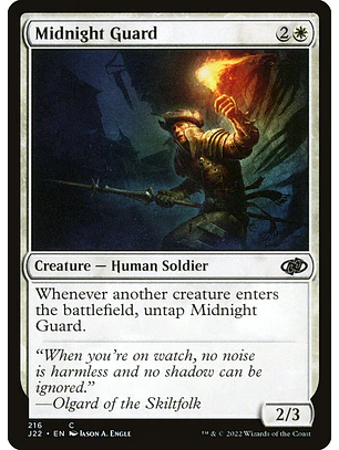 Midnight Guard | Español | NM | J22