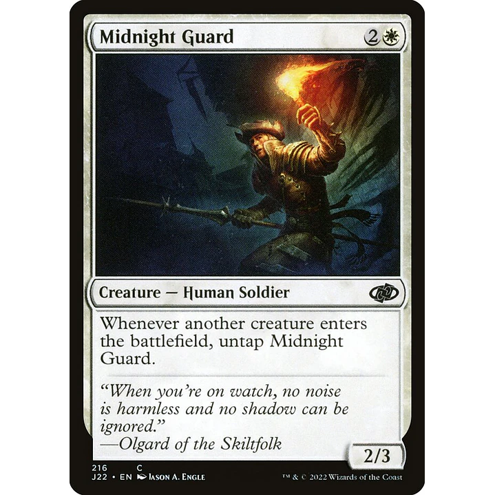 Midnight Guard | Español | NM | J22 1
