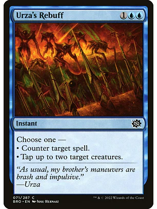 Urza's Rebuff | Inglés | NM | BRO