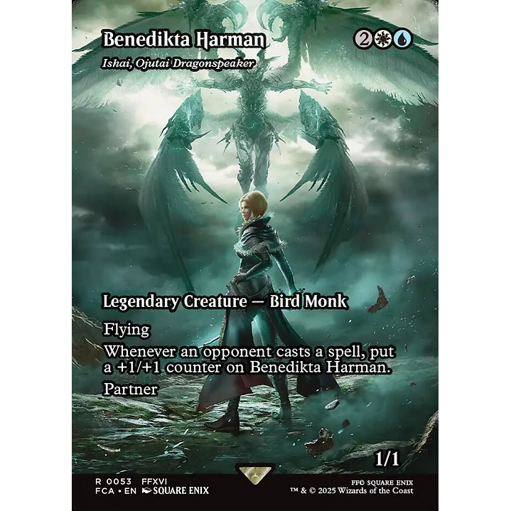 Ishai, Ojutai Dragonspeaker (Borderless) | Inglés | NM | FCA 1