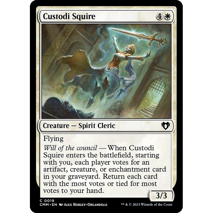 Custodi Squire | Inglés | NM | CMM 1