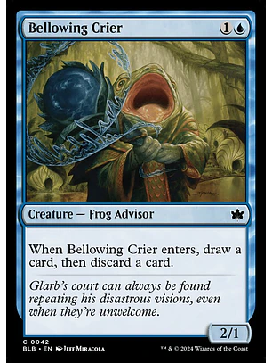 Bellowing Crier | Español | NM | BLB