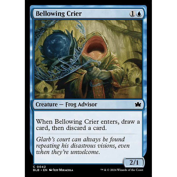 Bellowing Crier | Español | NM | BLB 1