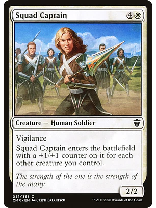 Squad Captain | Inglés | NM | CMR