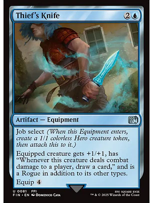 Thief's Knife (foil) | Inglés | NM | FIN