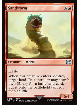 Sandworm | Inglés | NM | FIN