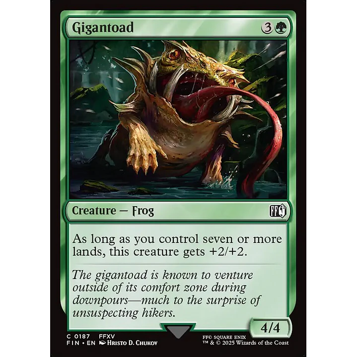 Gigantoad | Inglés | NM | FIN 1