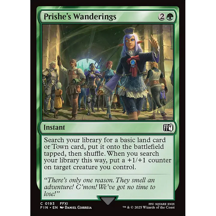 Prishe's Wanderings | Inglés | NM | FIN 1
