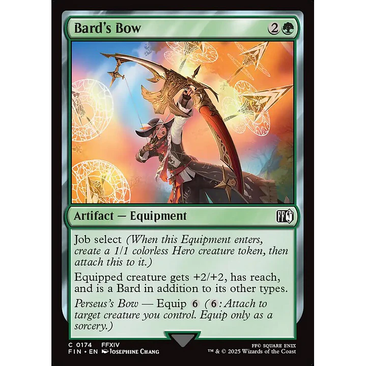 Bard's Bow | Inglés | NM | FIN 1
