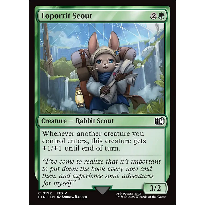 Loporrit Scout | Inglés | NM | FIN 1