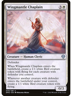 Wingmantle Chaplain | Inglés | NM | DMU
