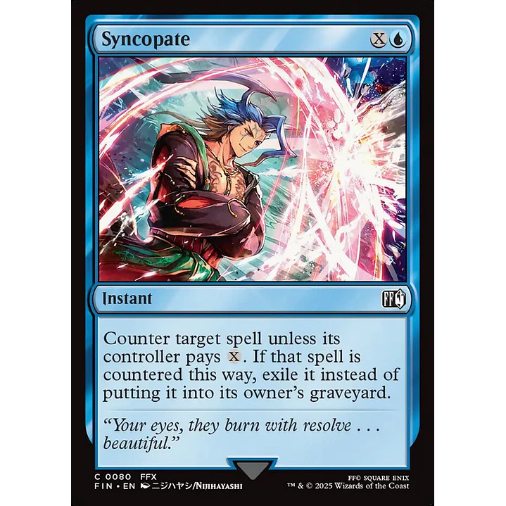Syncopate (foil) | Inglés | NM | FIN 1