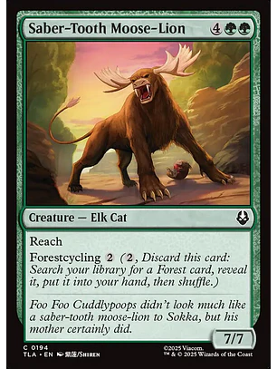 Saber-Tooth Moose-Lion | Español | NM | TLA