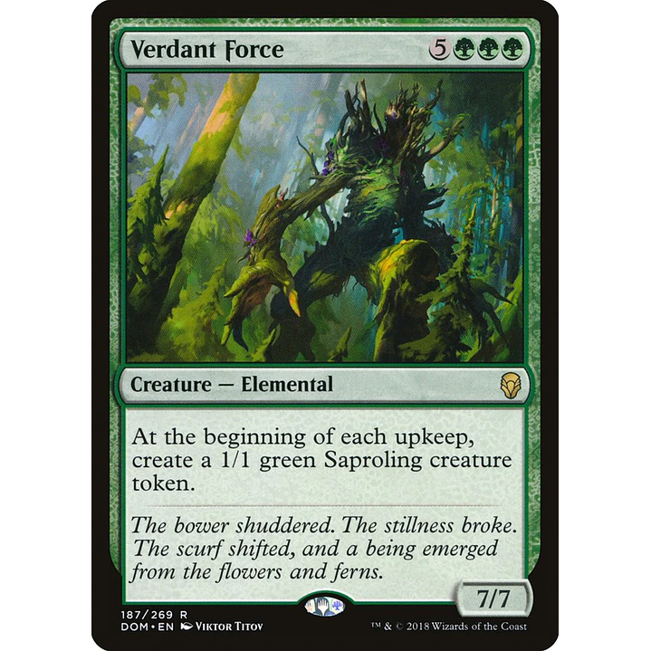Verdant Force | Portugués | NM | DOM 1