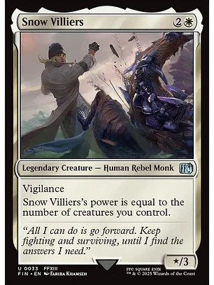 Snow Villiers | Inglés | NM | FIN