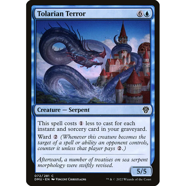 Tolarian Terror | Español | NM | DMU 1