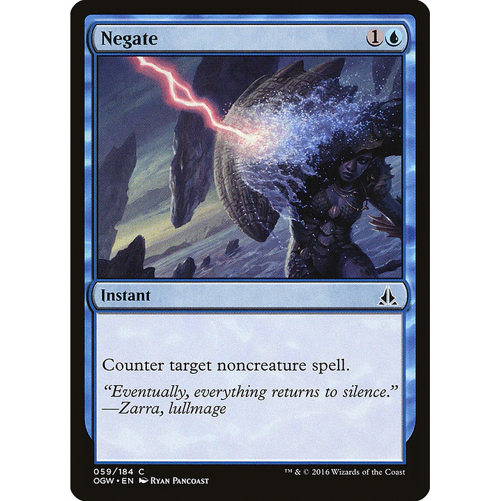 Negate | Inglés | NM | OGW 1