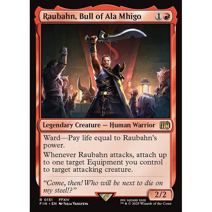 Raubahn, Bull of Ala Mhigo | Inglés | NM | FIN 1