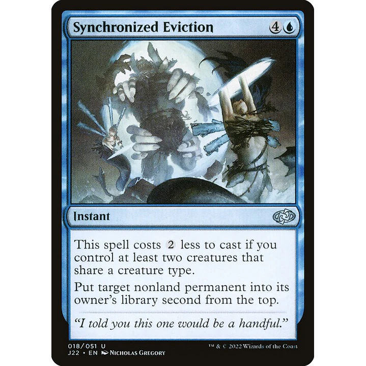 Synchronized Eviction | Español | NM | J22 1
