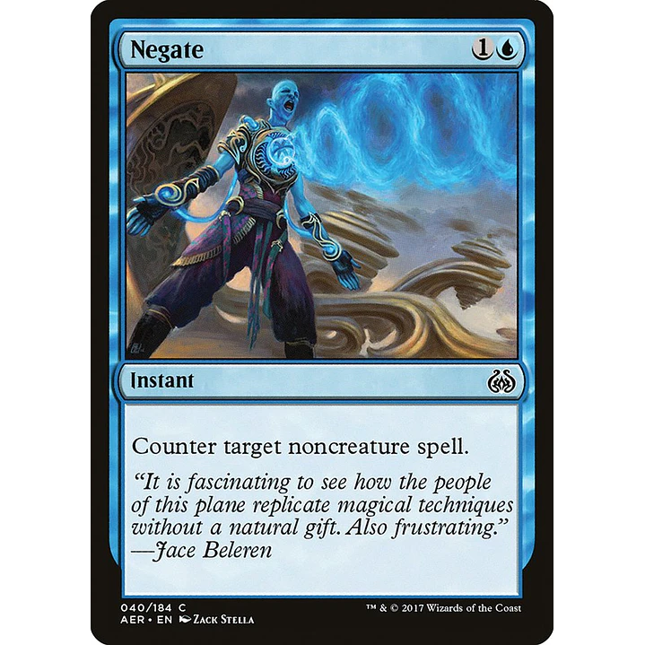 Negate | Español | NM | AER 1