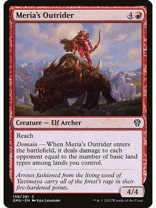 Meria's Outrider | Español | NM | DMU