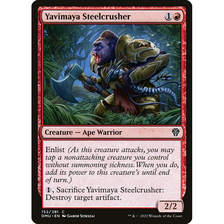 Yavimaya Steelcrusher | Español | NM | DMU 1
