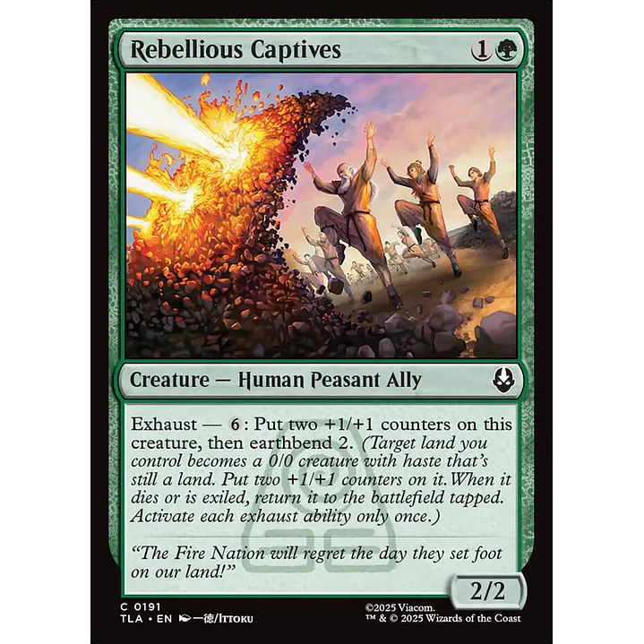 Rebellious Captives | Inglés | NM | TLA 1