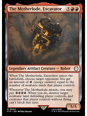 The Motherlode, Excavator | Inglés | NM | PIP