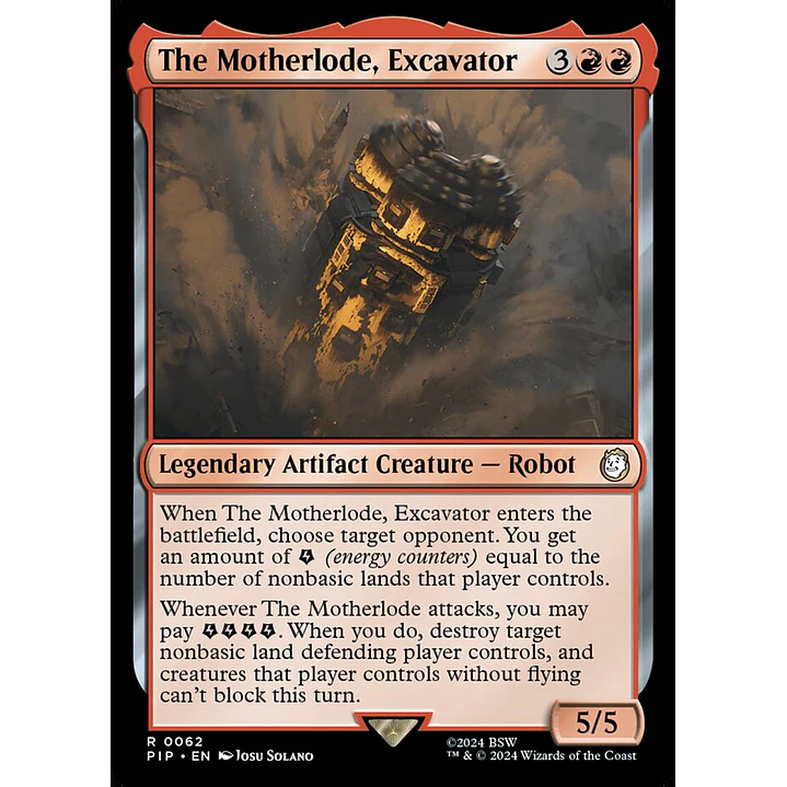 The Motherlode, Excavator | Inglés | NM | PIP 1