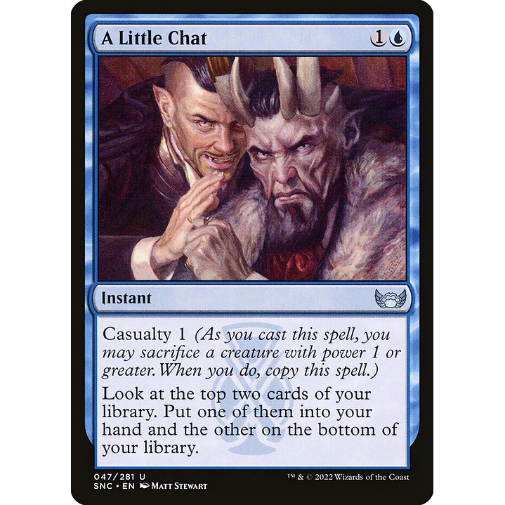 A Little Chat | Español | NM | SNC 1