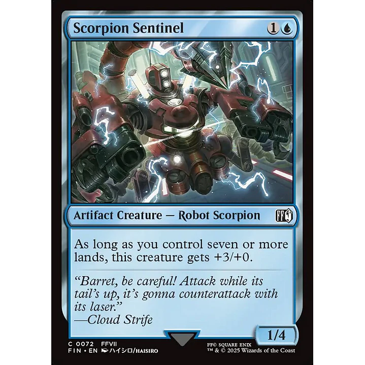 Scorpion Sentinel (foil) | Español | NM | FIN 1