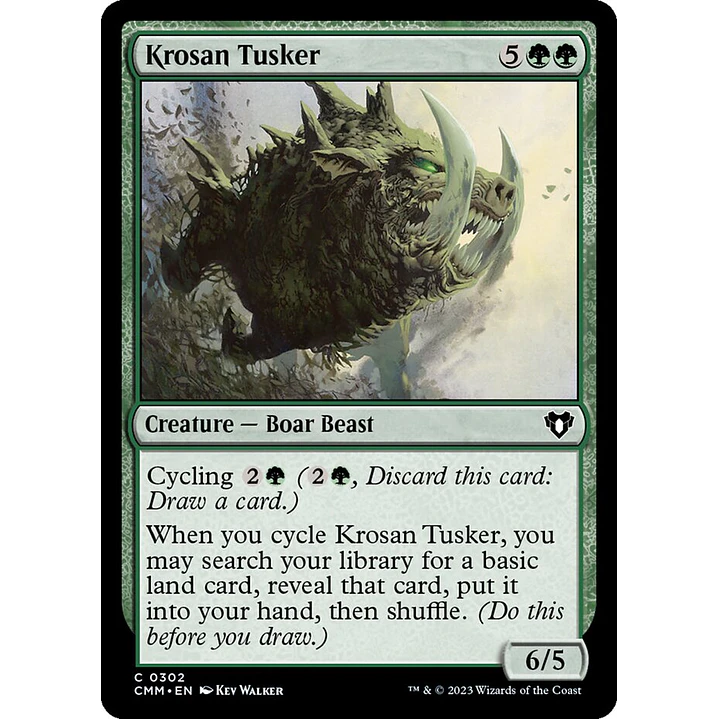 Krosan Tusker | Inglés | NM | CMM 1