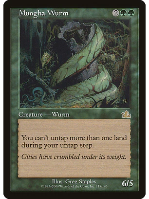 Mungha Wurm (Retro Frame) | Español | NM | PCY