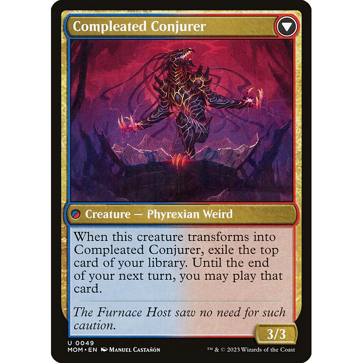 Captive Weird // Compleated Conjurer | Español | NM | MOM 2