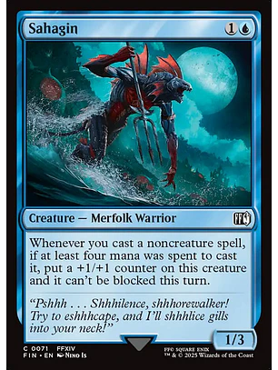 Sahagin (foil) | Español | NM | FIN