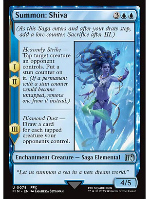 Summon: Shiva | Inglés | NM | FIN