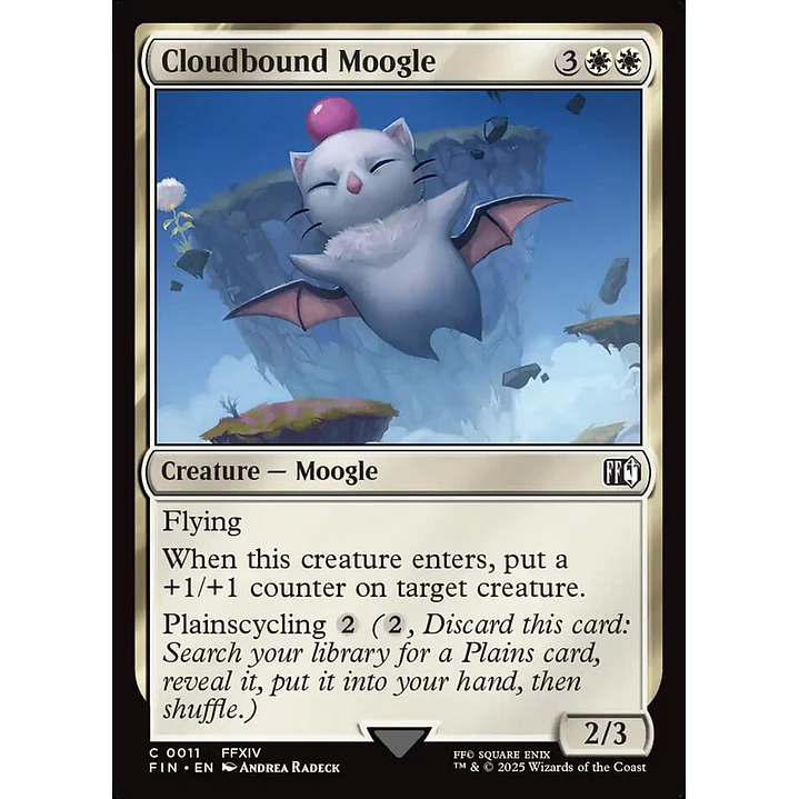 Cloudbound Moogle | Inglés | NM | FIN 1