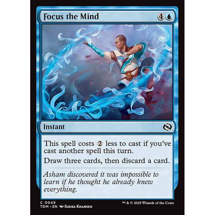 Focus the Mind | Español | NM | TDM 1