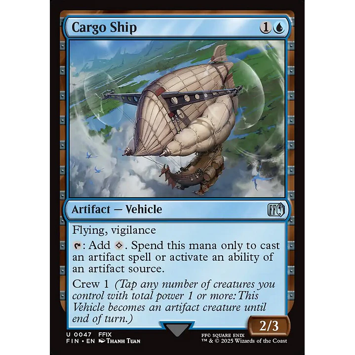 Cargo Ship | Inglés | NM | FIN 1