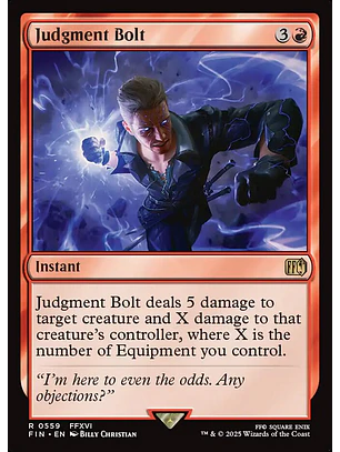 Judgment Bolt | Inglés | NM | FIN