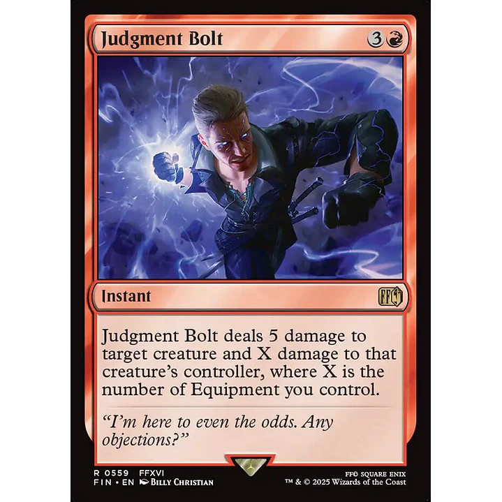 Judgment Bolt | Inglés | NM | FIN 1