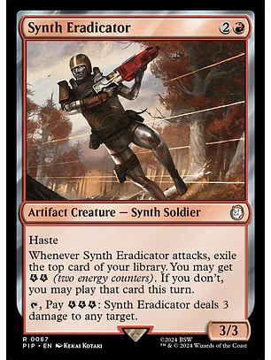 Synth Eradicator | Inglés | NM | PIP