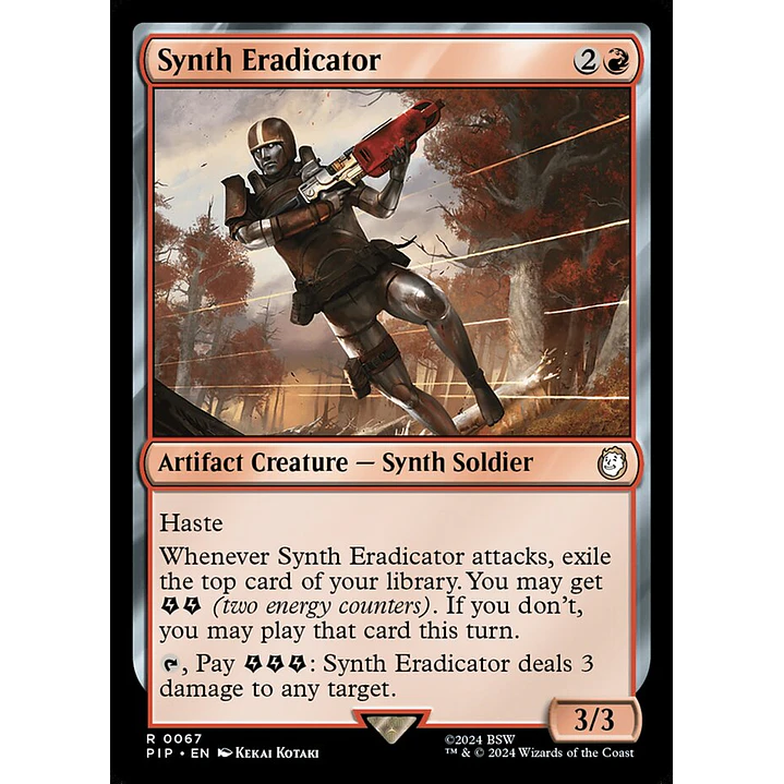 Synth Eradicator | Inglés | NM | PIP 1