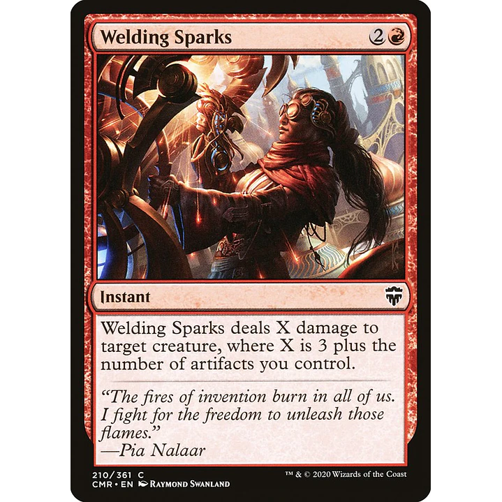 Welding Sparks | Inglés | NM | CMR 1