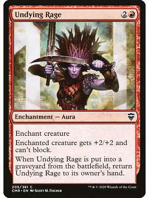 Undying Rage | Inglés | NM | CMR
