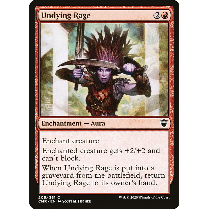 Undying Rage | Inglés | NM | CMR 1