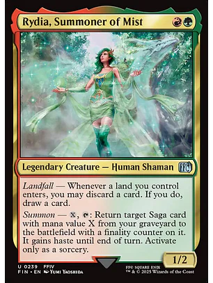 Rydia, Summoner of Mist | Inglés | NM | FIN