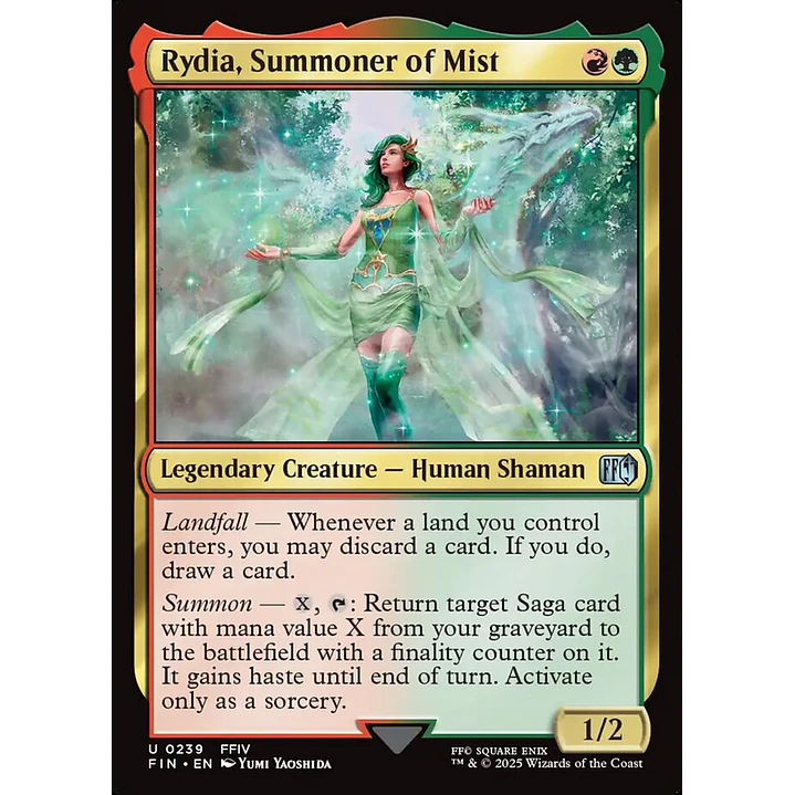 Rydia, Summoner of Mist | Inglés | NM | FIN 1